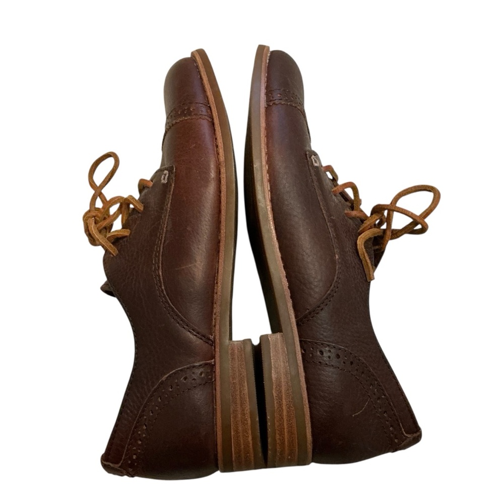 Sperry top-sider Bedford women’s brown leather derby shoes cap toe size 6.5 - Picture 6 of 7